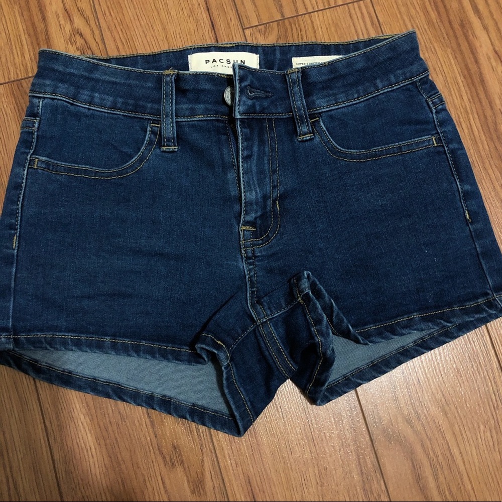 PacSun Mid Rise Denim Shorts